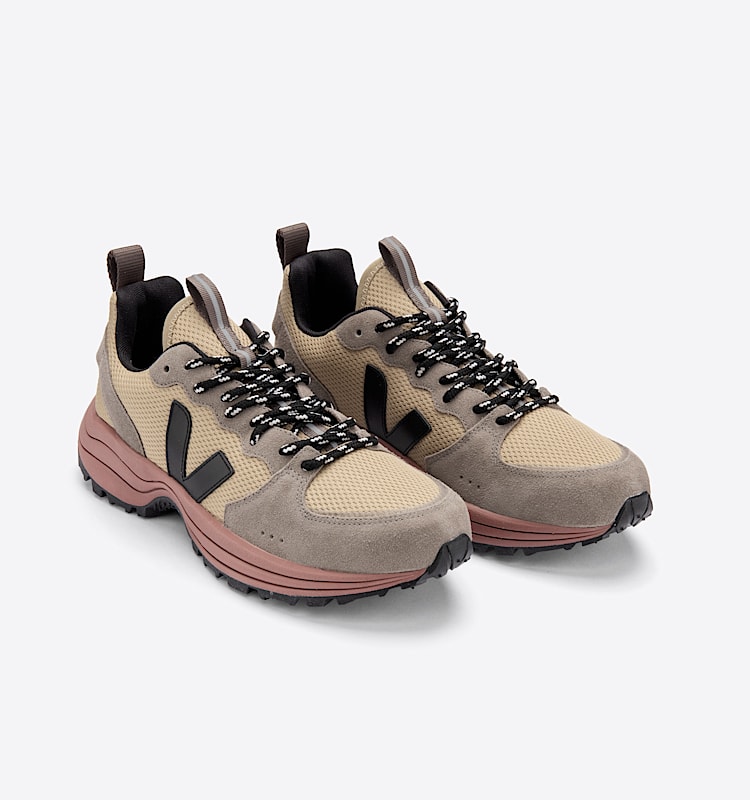 veja sneakers venturi riciclato beige VT0102980 Top view