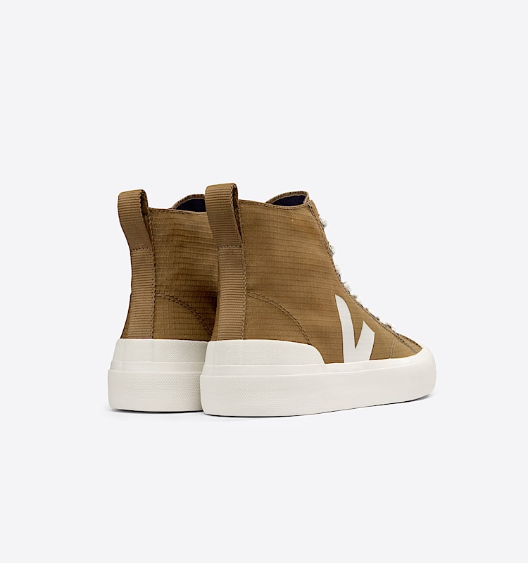 veja baskets wata-ii ripstop marron PA1903192 Back view