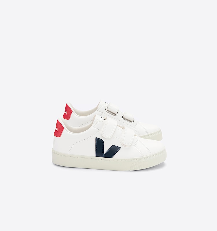 veja sneakers small-esplar leather white SV0501233 Lateral view