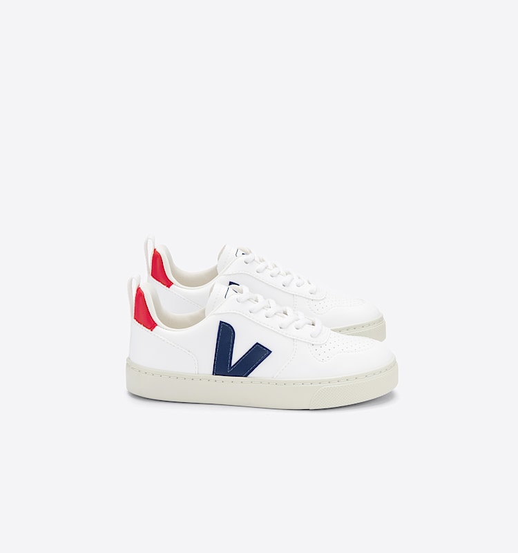 veja sneakers small-v-10-laces vegana bianco CX0712570 Lateral view