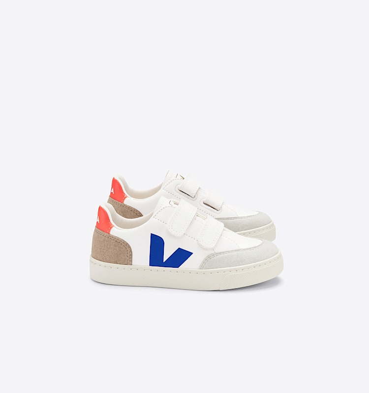 veja sneakers small-v-12 pelle bianco XV0503013 Lateral view