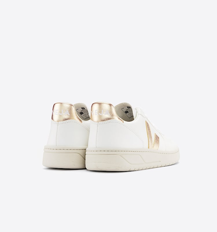 veja sneaker v-10 leder weiss VX0502935 Back view