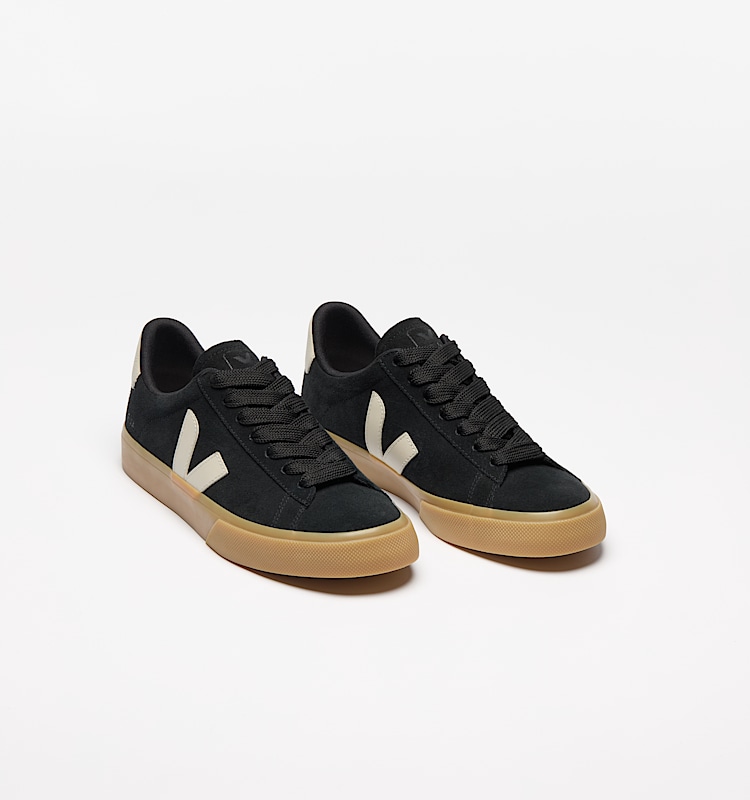 veja sneakers campo pelle-scamosciata nero CP0303692 Top view