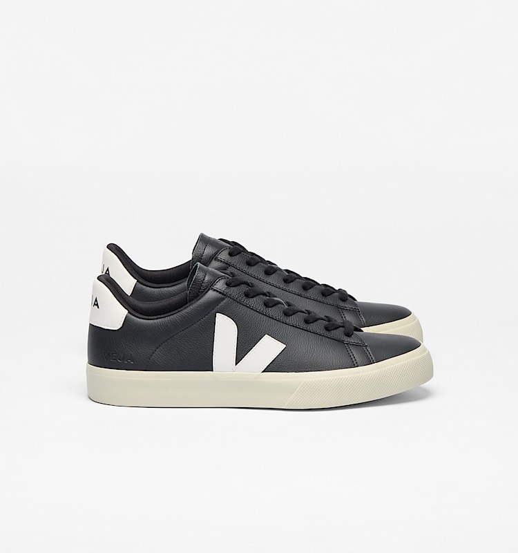 veja sneaker campo leder schwarz CP0501215 Lateral view