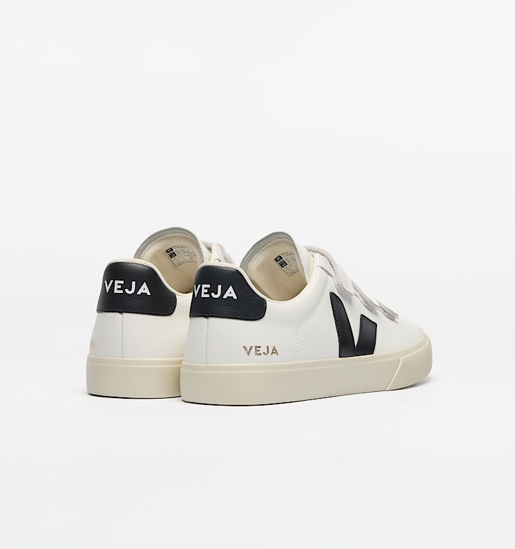 veja sneakers recife-logo lær hvit RC0502790 Back view