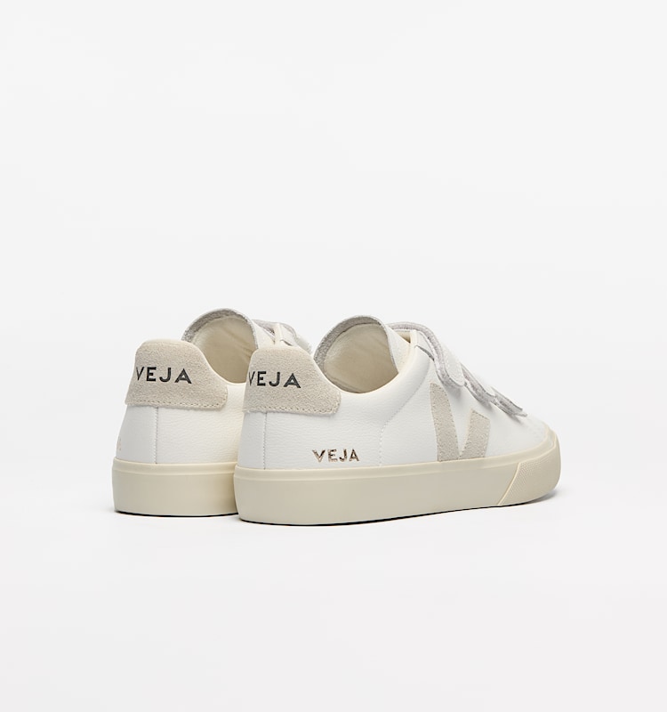 veja sneakers recife-logo leather white RC0502919 Back view