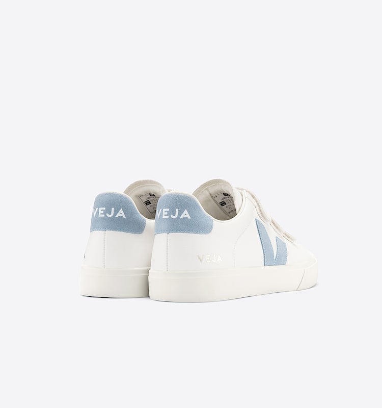 veja baskets recife-logo cuir blanc RC0502946 Back view