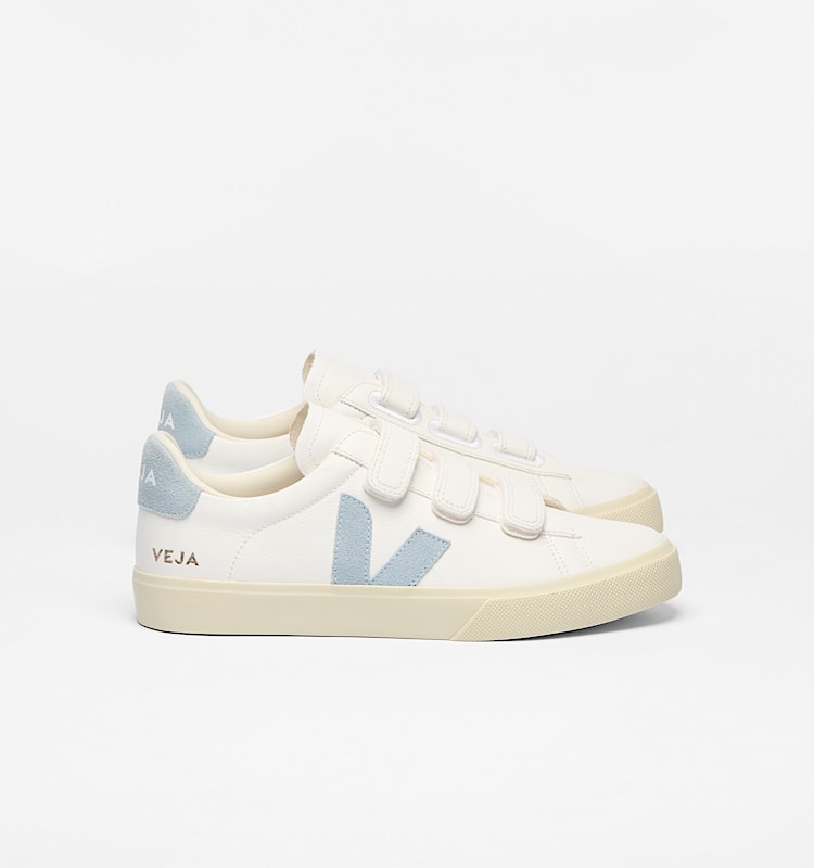 veja sneakers recife-logo läder vit RC0502946 Lateral view