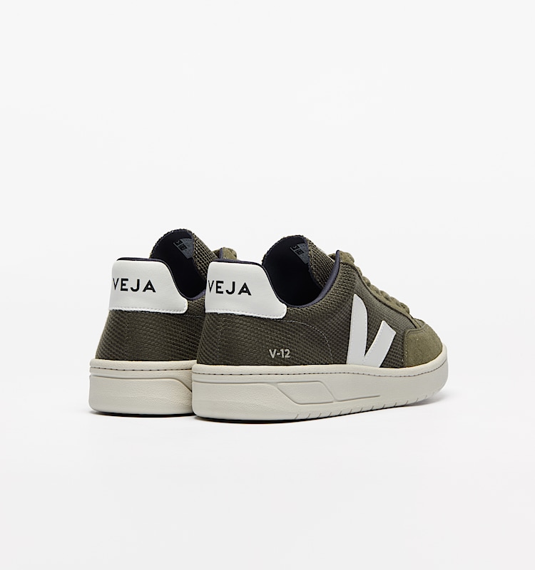 veja sneakers v-12 riciclato verde XD0102820 Back view