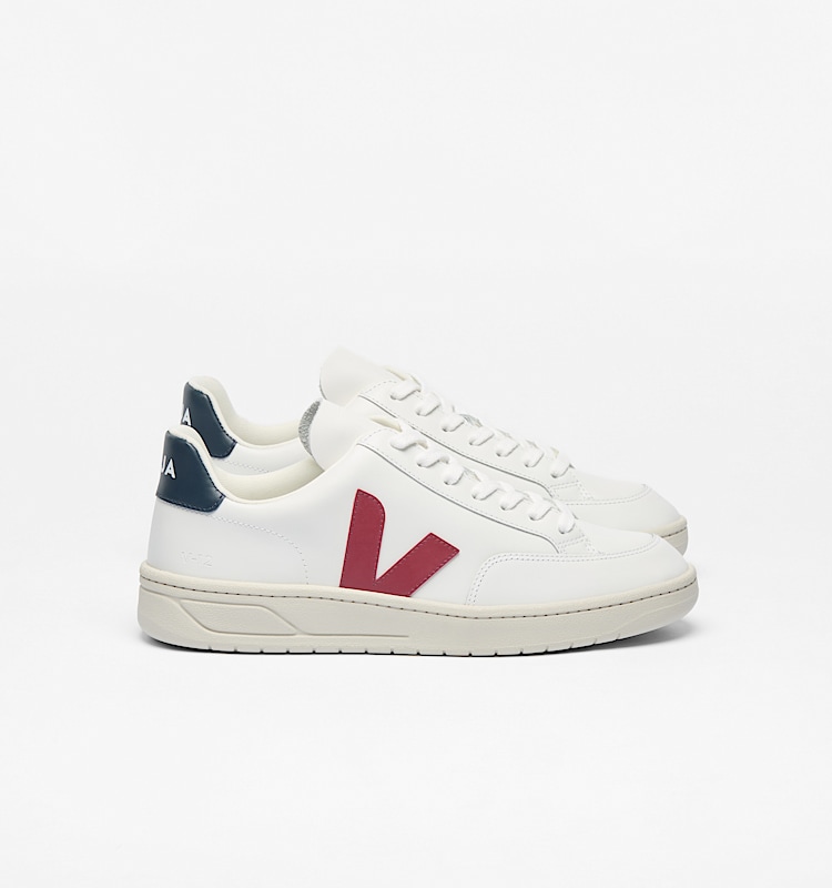 veja sneaker v-12 leder weiss XD0201955 Lateral view