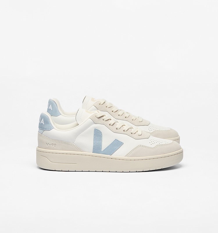 veja sneaker v-90 leder weiss VD2003387 Lateral view