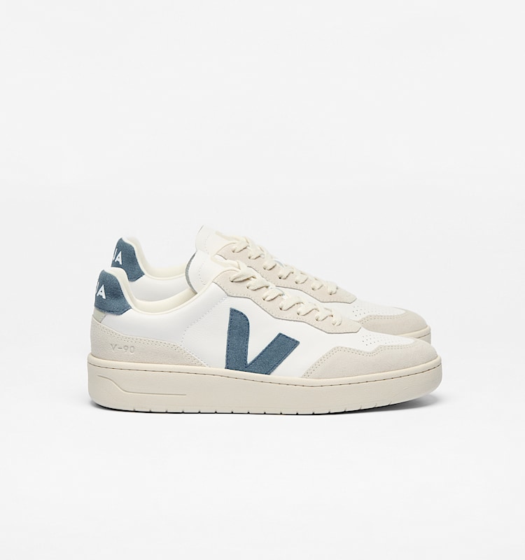 veja sneakers v-90 pelle bianco VD2003845 Lateral view