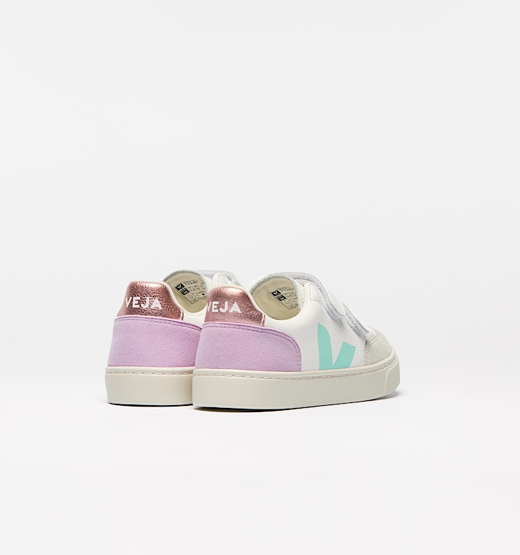 veja sneakers small-v-12 leather white XV0503793 Back view