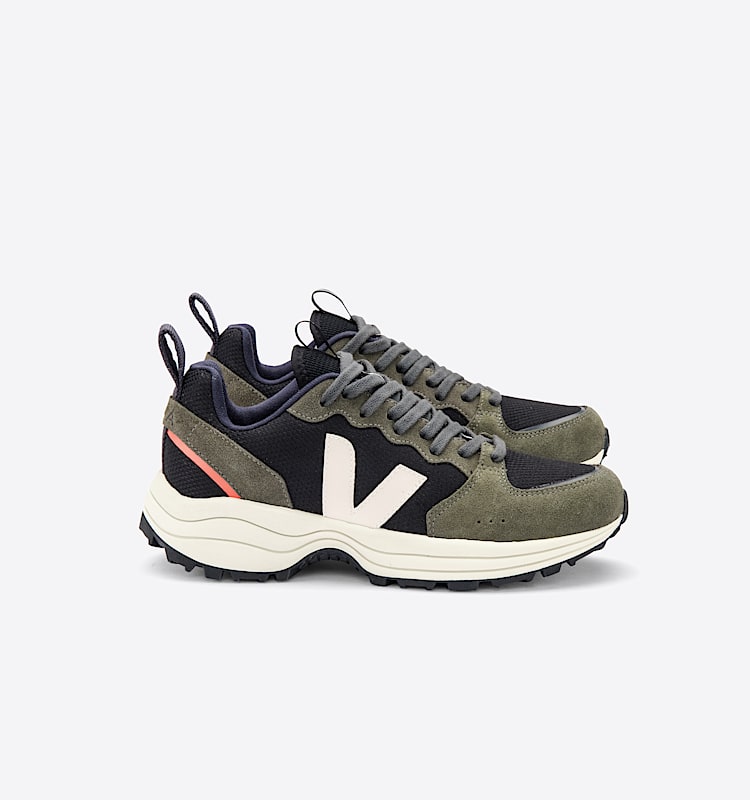 veja sneakers venturi cotone-biologico nero VT0102115 Lateral view