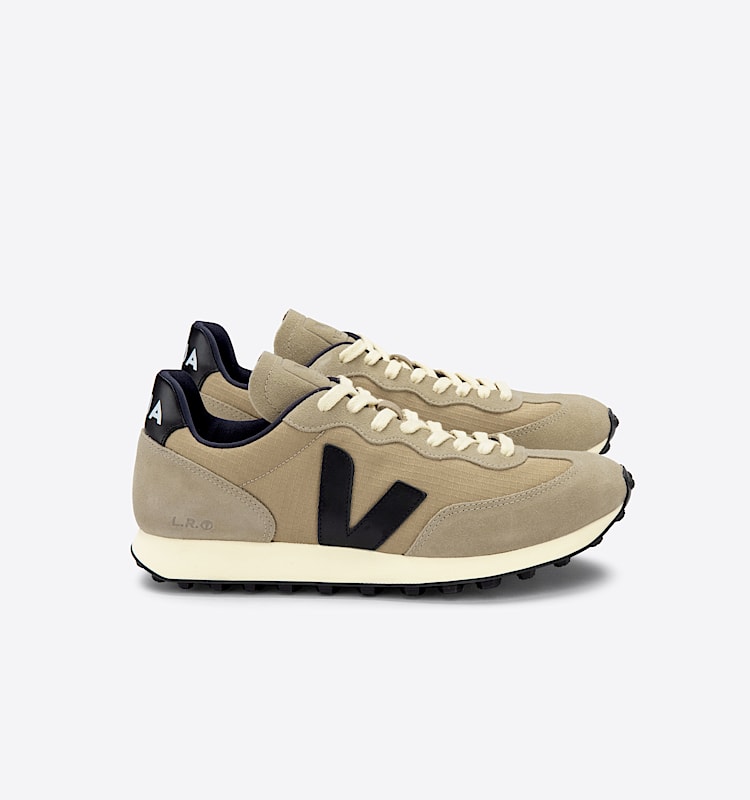 veja baskets rio-branco ripstop beige RB0103000 Lateral view