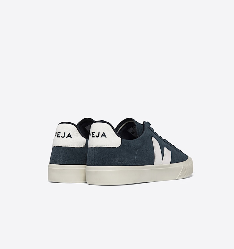 veja baskets campo suède bleu CP0303149 Back view