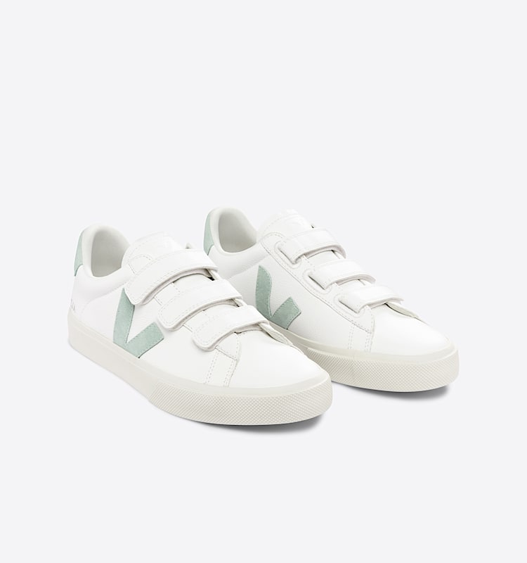 veja baskets recife-logo cuir blanc RC0592878 Top view