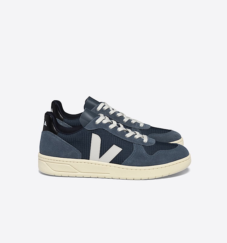 veja sneakers v-10 ripstop modrá VX1903107 Lateral view