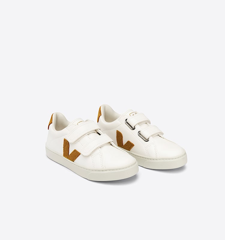 veja sneakers small-esplar lær hvit SV0502652 Top view