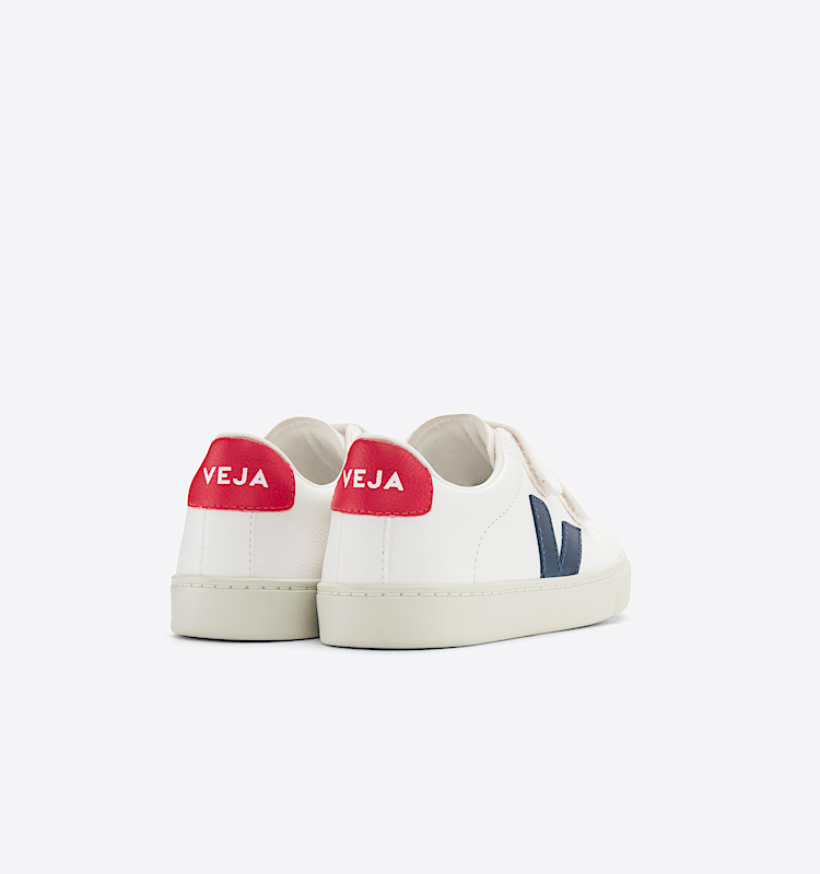 veja sneakers small-esplar läder vit SV0501233 Back view