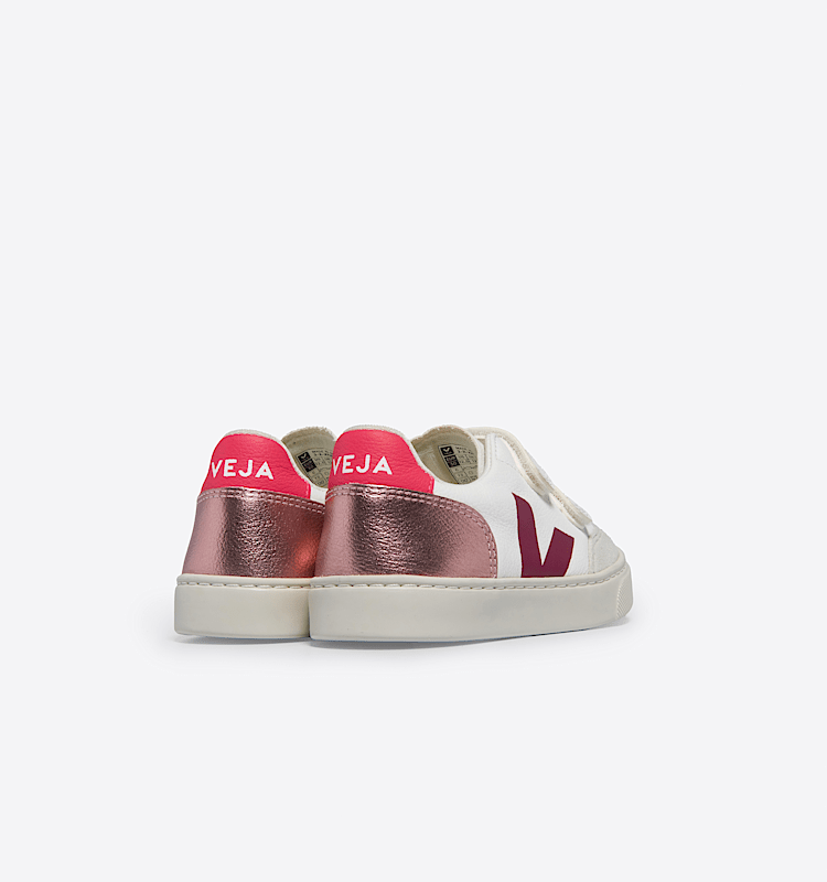 veja sneakers small-v-12 lær hvit XV0503414 Back view