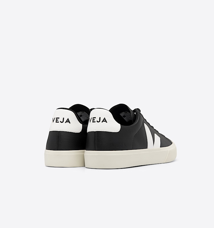 veja baskets campo cuir noir CP0501215 Back view