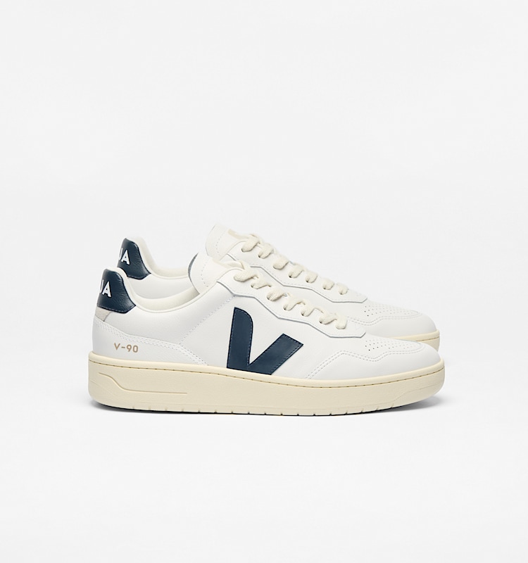 veja sneakers v-90 pelle bianco VD2003656 Lateral view