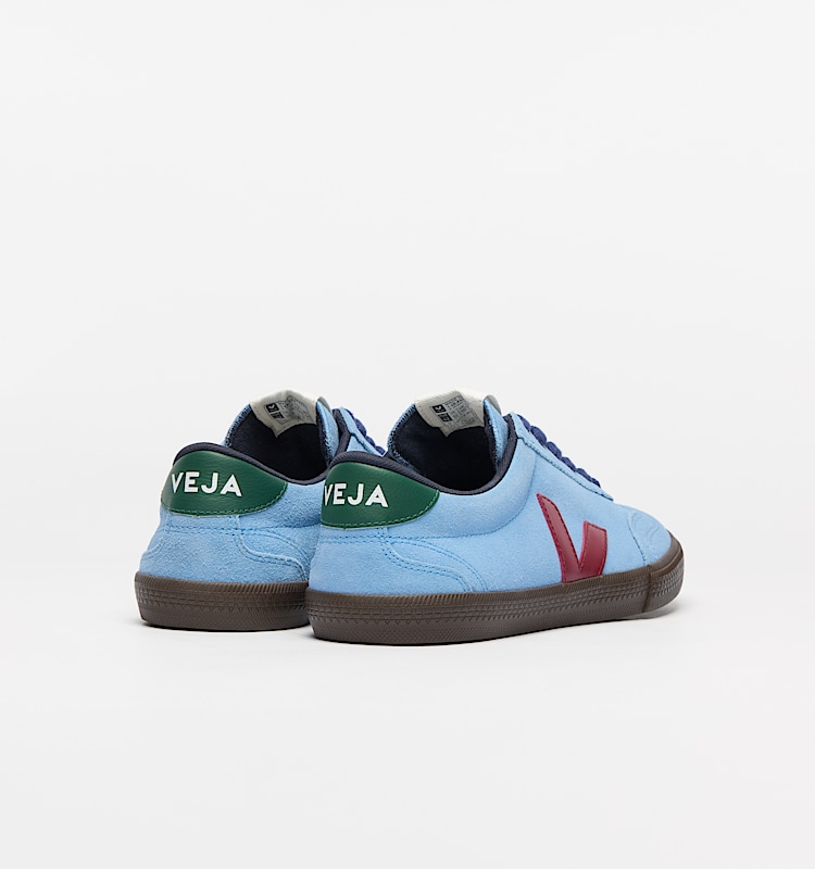 veja sneaker volley wildleder blau VO0303722 Back view