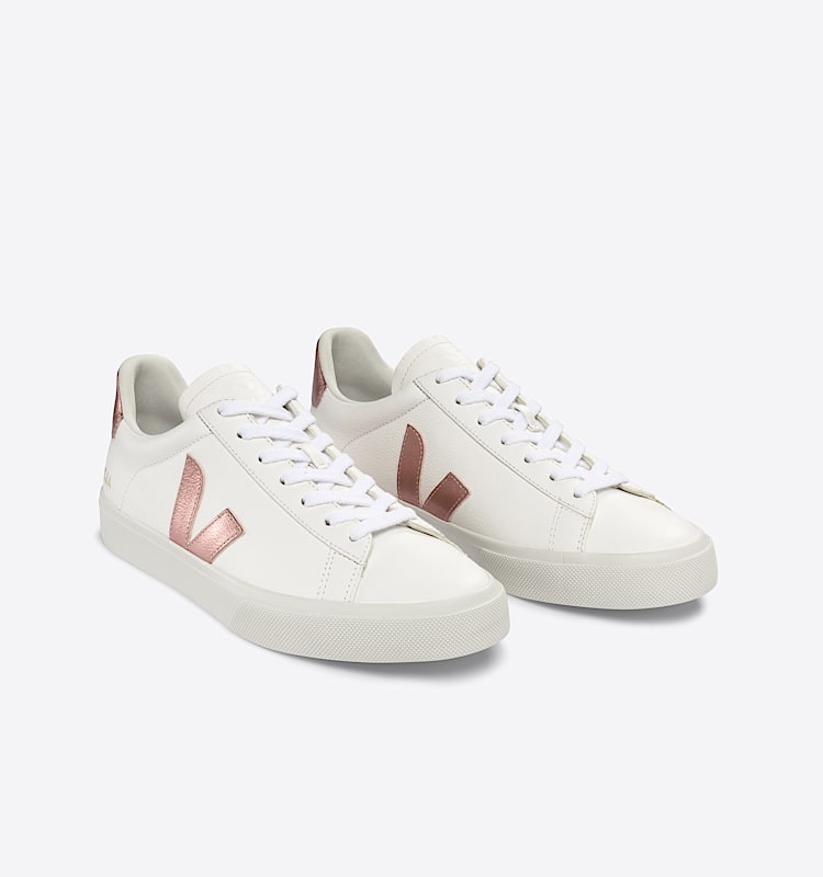 veja sneakers campo couro branco CP0503128 Top view