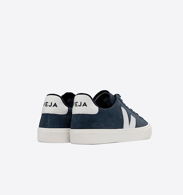 veja sneaker campo wildleder blau CP0303149 Back view