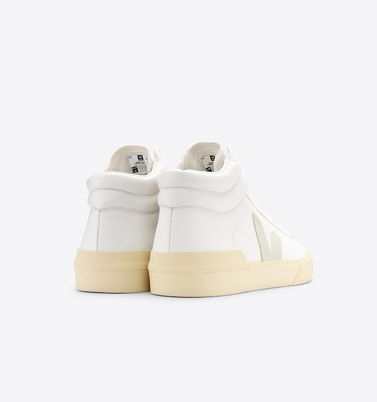 veja baskets minotaur cuir blanc TR0502918 Back view