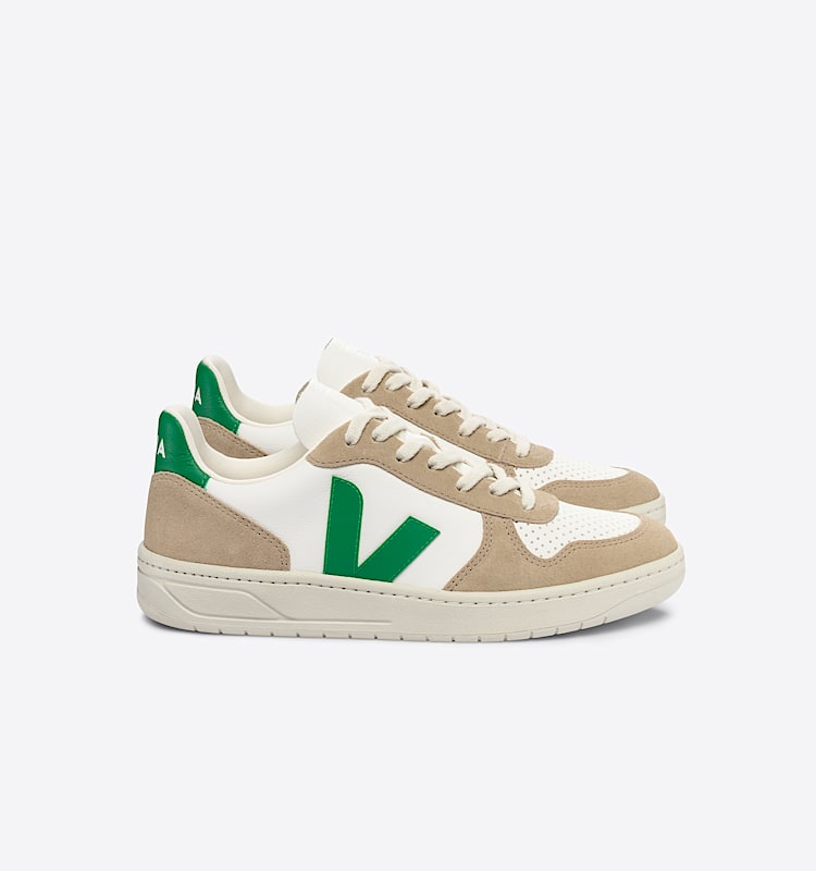 veja baskets v-10 cuir blanc VX0503146 Lateral view