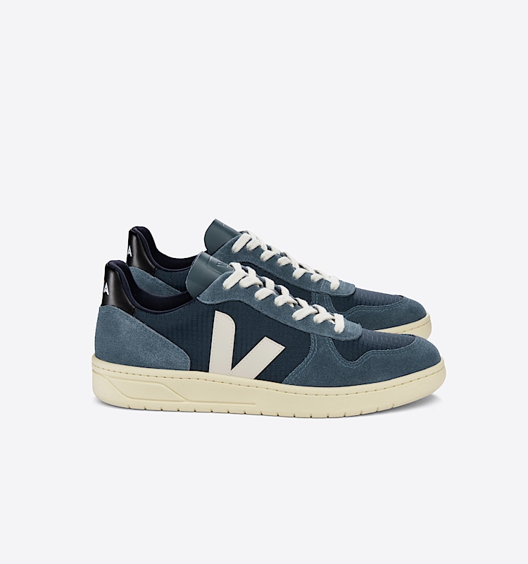 veja sneakers v-10 ripstop azul VX1903107 Lateral view