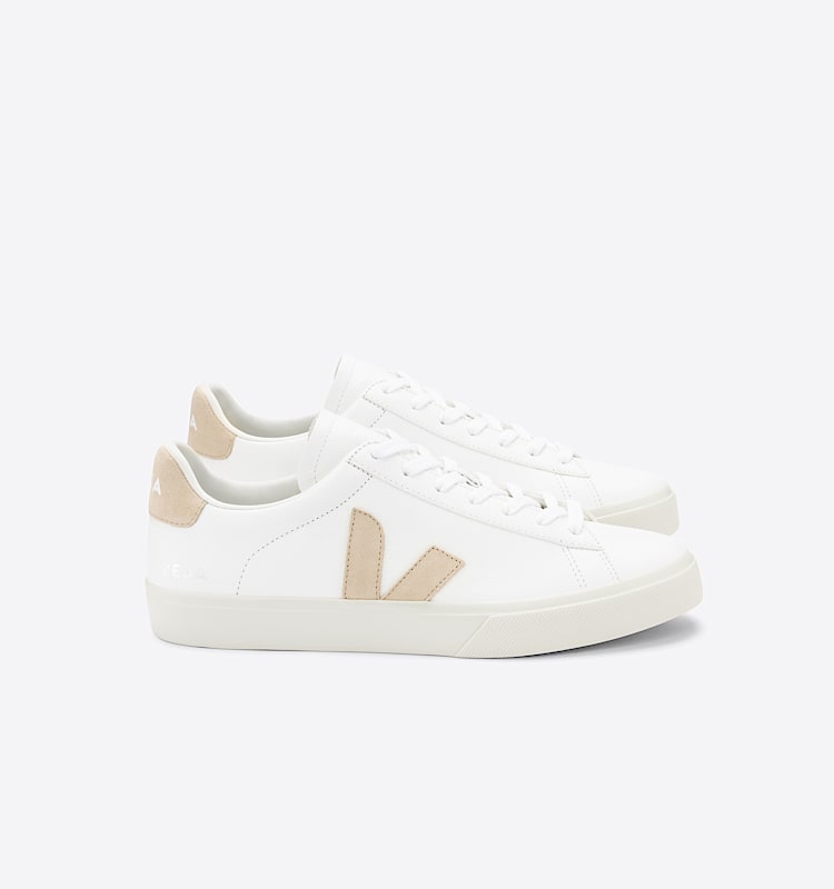 veja baskets campo cuir blanc CP0502920 Lateral view