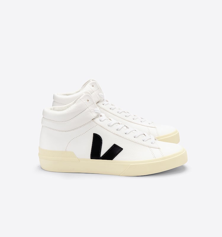 veja baskets minotaur cuir blanc TR0502929 Lateral view