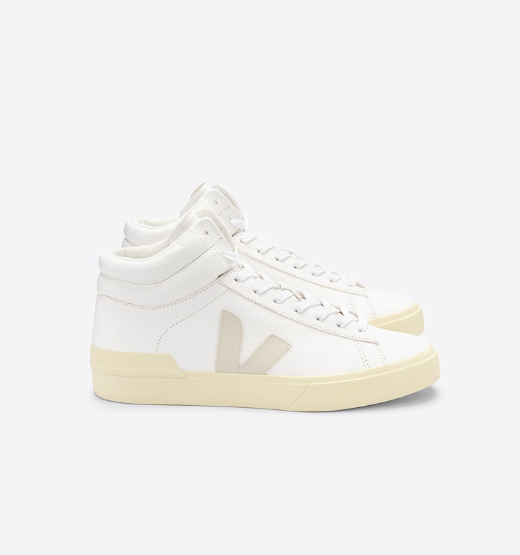 veja baskets minotaur cuir blanc TR0502918 Lateral view