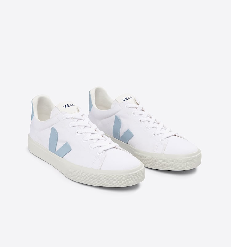 veja sneakers campo-ca cotone-biologico bianco CA0103136 Top view