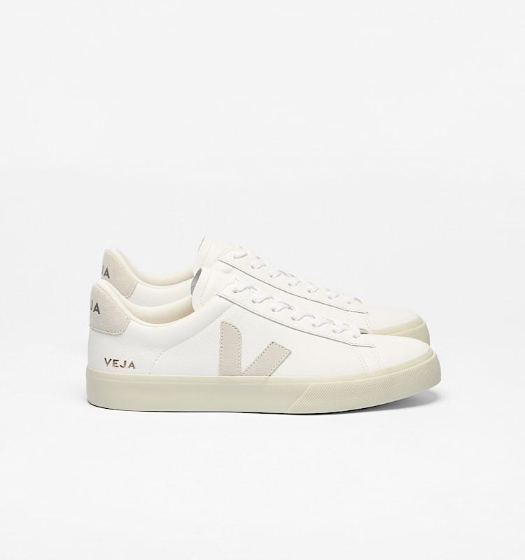 veja baskets campo cuir blanc CP0502429 Lateral view