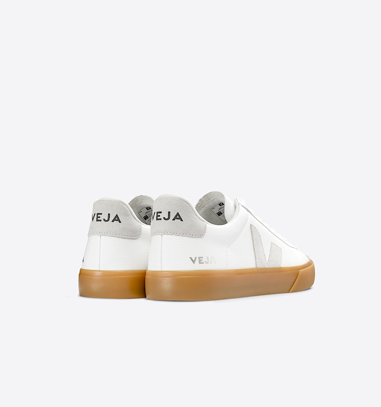 veja baskets campo cuir blanc CP0503147 Back view