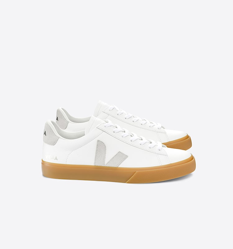 veja baskets campo cuir blanc CP0503147 Lateral view