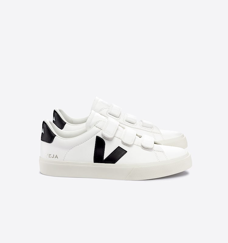 veja baskets recife-logo cuir blanc RC0502790 Lateral view