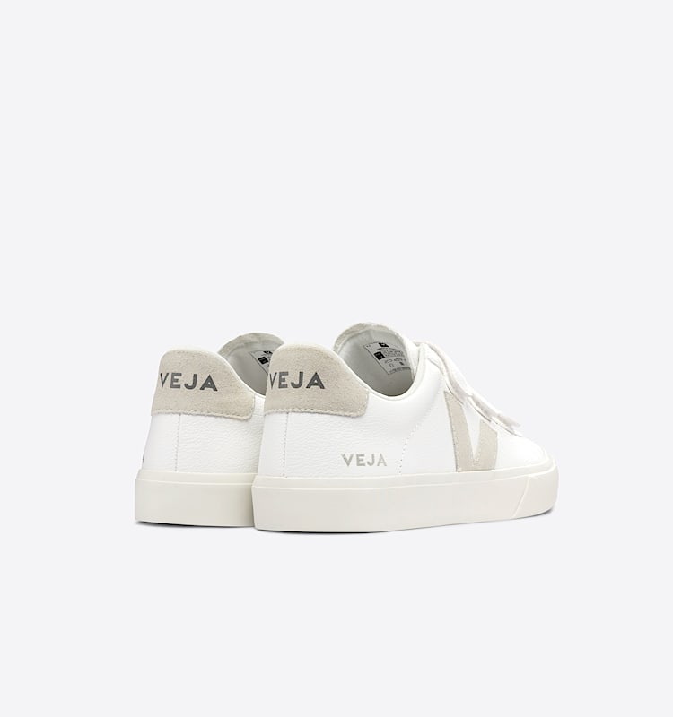 veja baskets recife-logo cuir blanc RC0502919 Back view