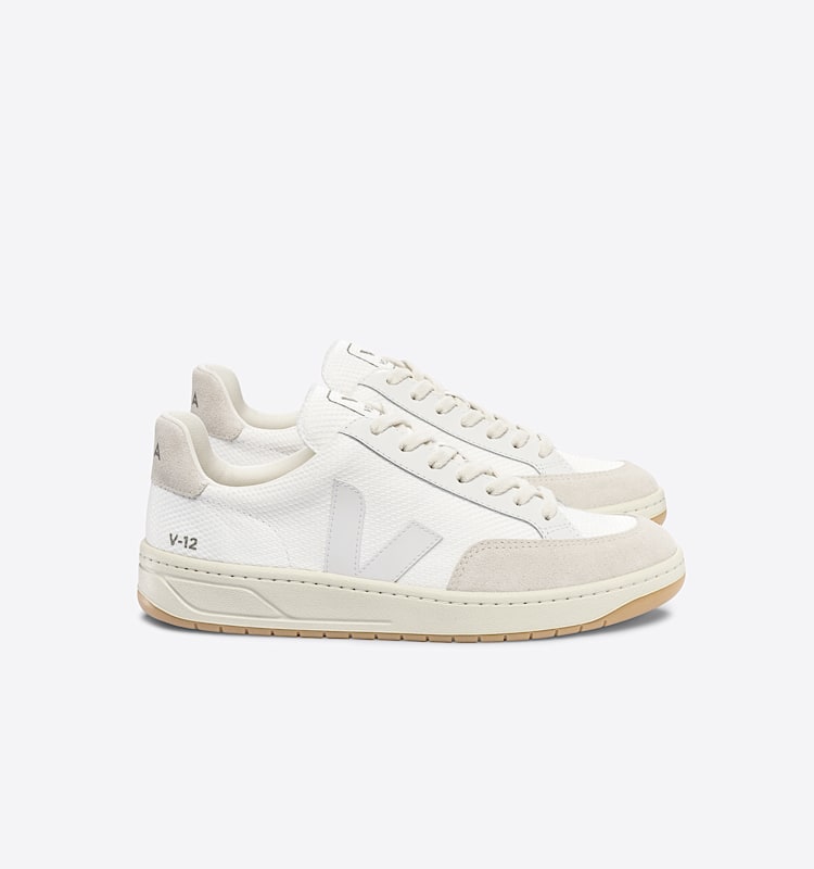 veja sneakers v-12 recycled white XD1703124 Lateral view