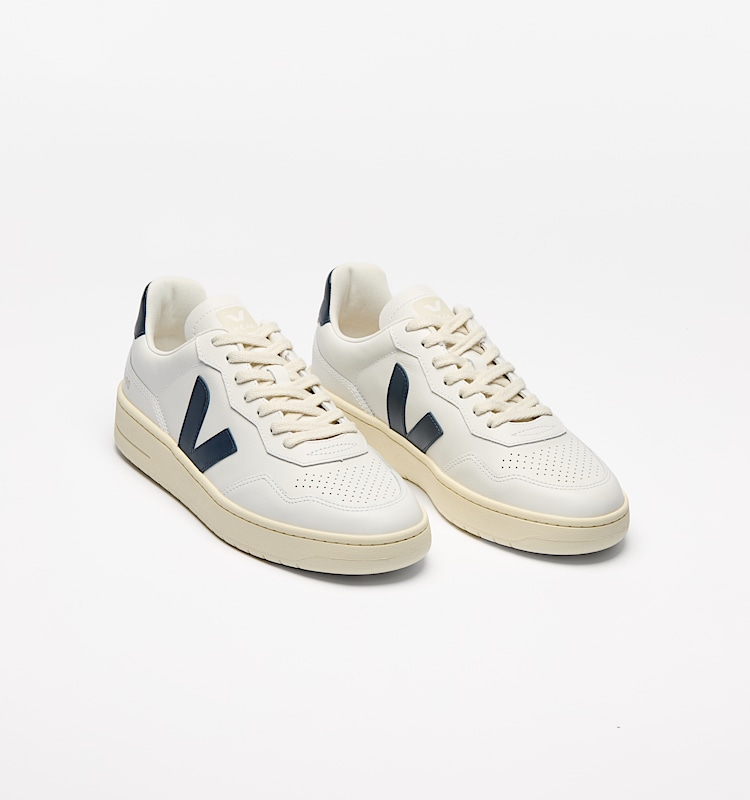 veja baskets v-90 cuir blanc VD2003656 Top view