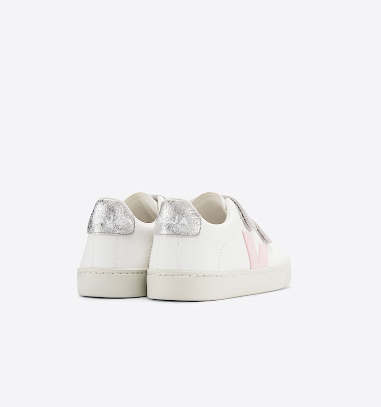 veja baskets small-esplar cuir blanc SV0502529 Back view