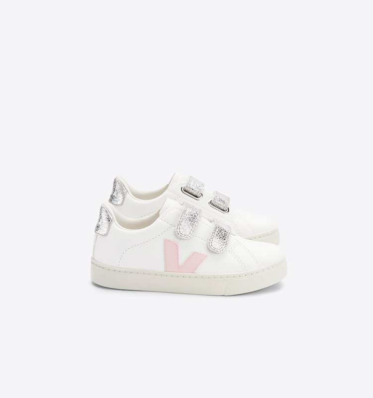 veja baskets small-esplar cuir blanc SV0502529 Lateral view