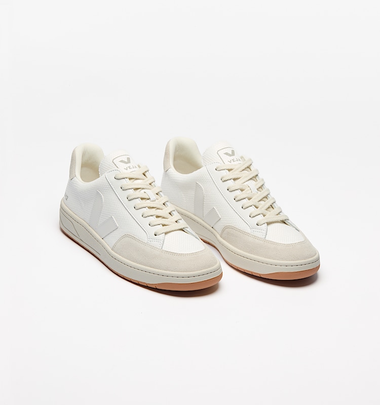 veja baskets v-12 recyclé blanc XD1703124 Top view