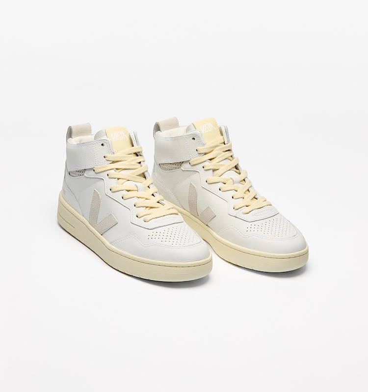 veja sneakers v-95 leather white QZ2003683 Top view