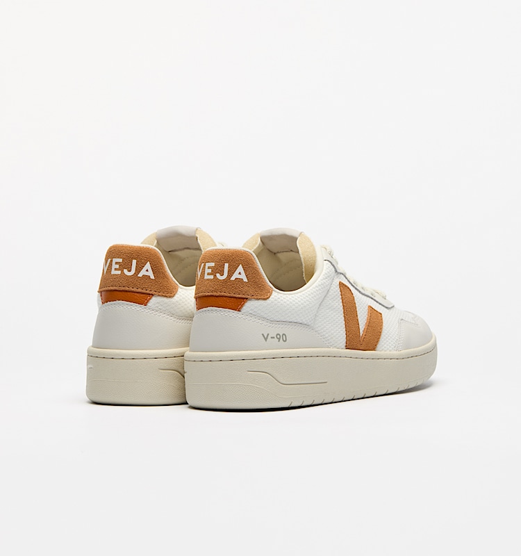 veja sneakers v-90 回收再利用 白色 VD1720739 Back view