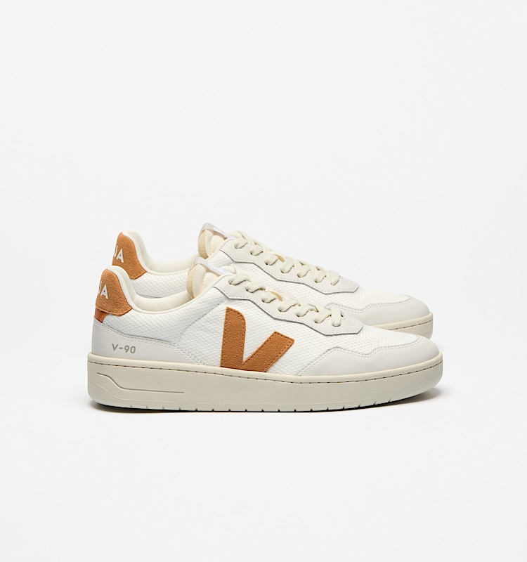 veja sneakers v-90 回收再利用 白色 VD1720739 Lateral view